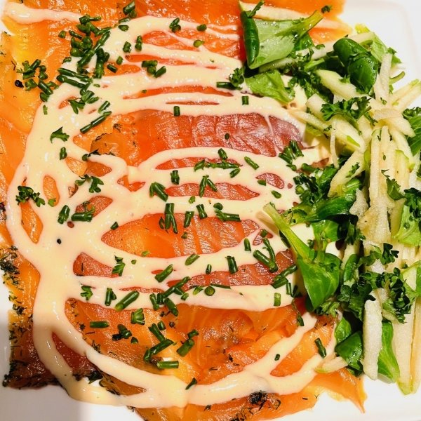 Gravad lax huisbereid