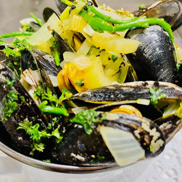 1/2 Moules à la meunière