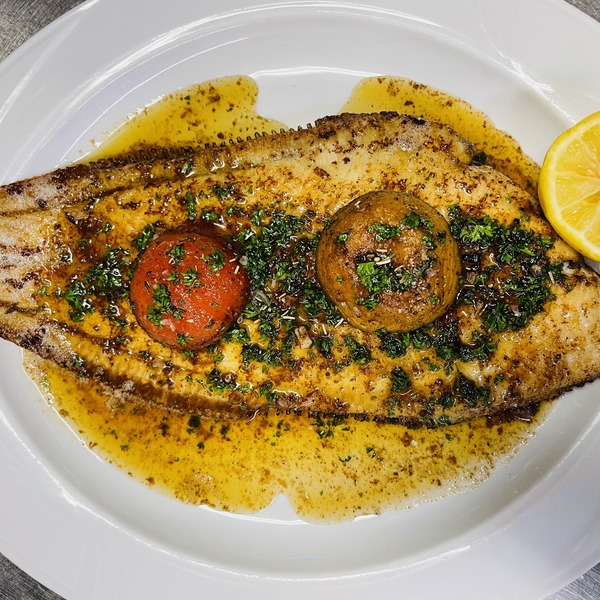 Dover sole 'belle Meunière'